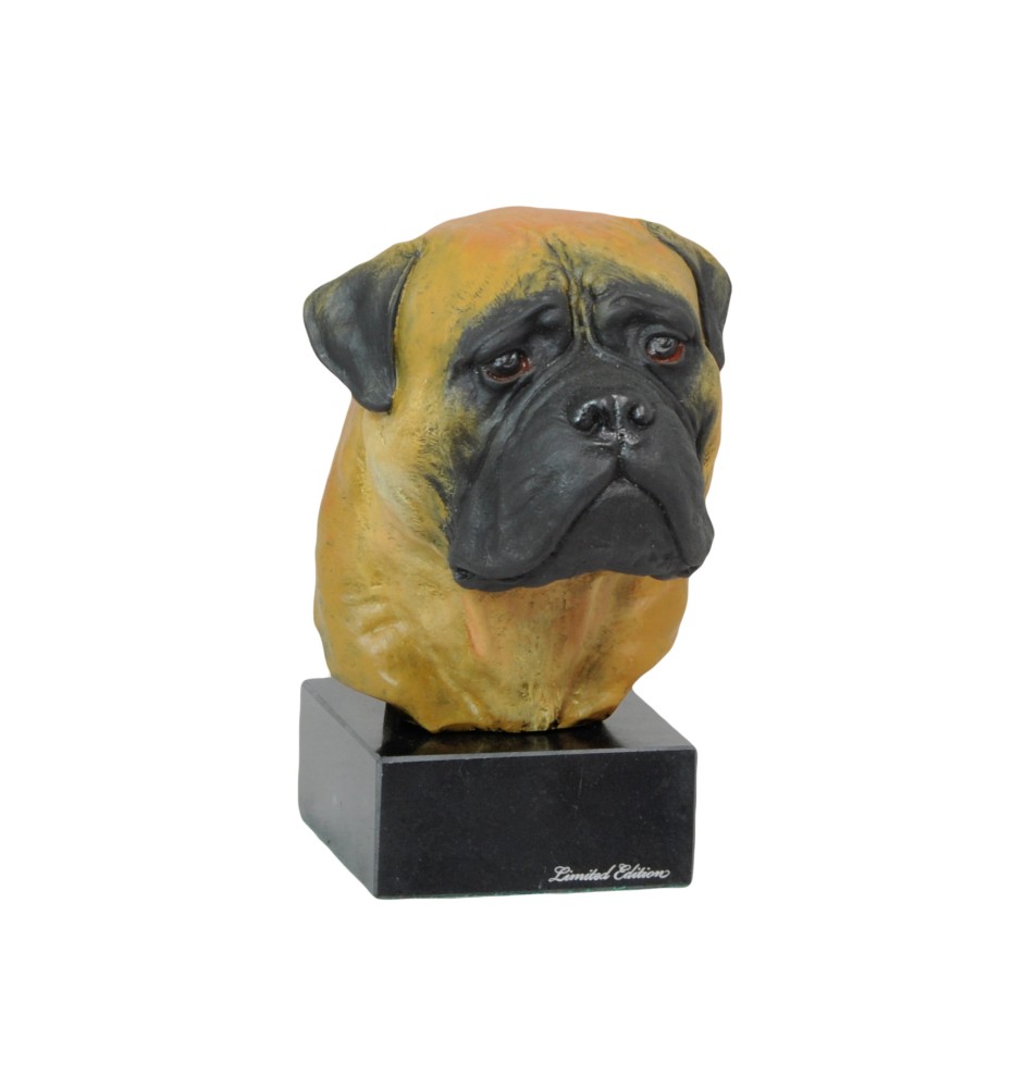 Bullmastiff ręcznie pomalowana statuetka Art-Dog